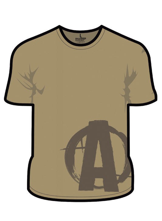 LIMITED EDITION ANIMAL A ICON SIDE TEE TAN
