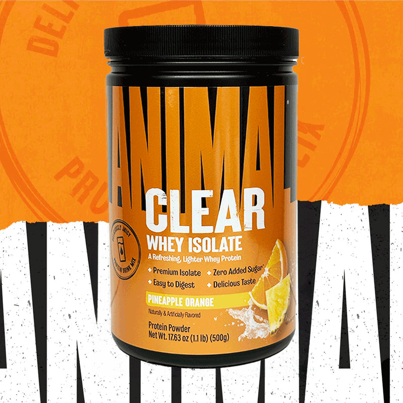 Animal Clear Whey Isolate 500g BUY 2 get 25% OFF