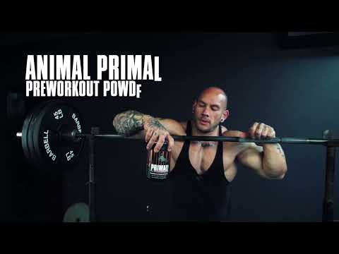 Animal Primal pre-workout caffeine citrulline muscle pump
