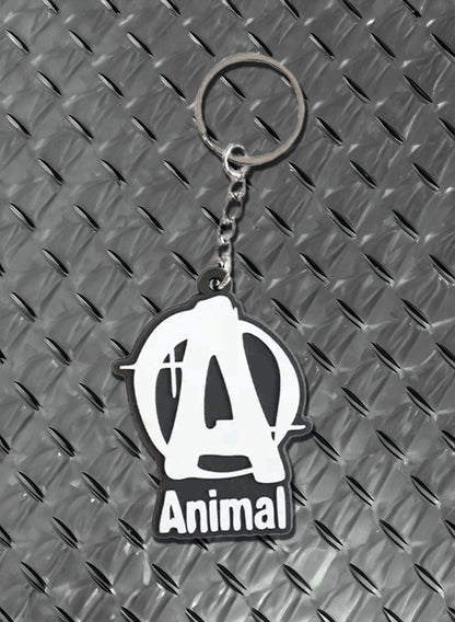 Animal Europe 3D rubber keychain brand accessory