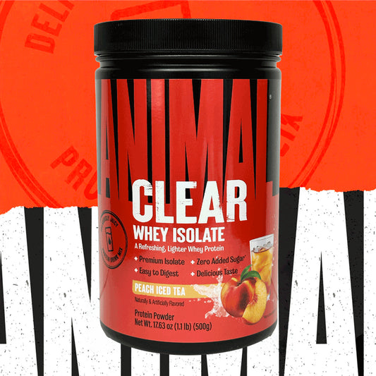 Animal Clear Whey Isolate 500g BUY 2 get 25% OFF