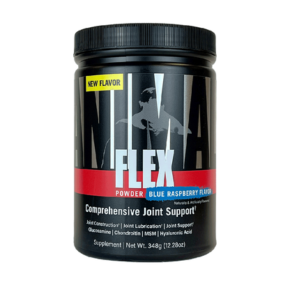 Animal Flex Powder blue raspberry flavor joint support supplement
