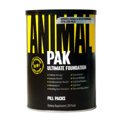Animal Pak 30-pak – codzienne pakiety multiwitaminowe do treningu