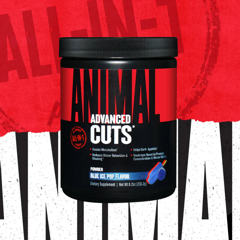 Animal Cuts Powder blauwe ijslolly smaak