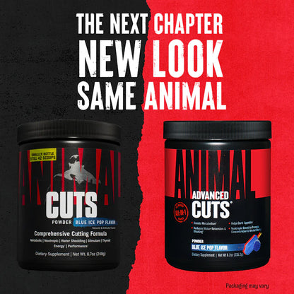 Animal Cuts Powder variante saveur glace bleue