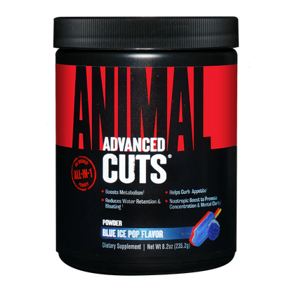 Animal Advanced Cuts poudre brûleur de graisse saveur glace