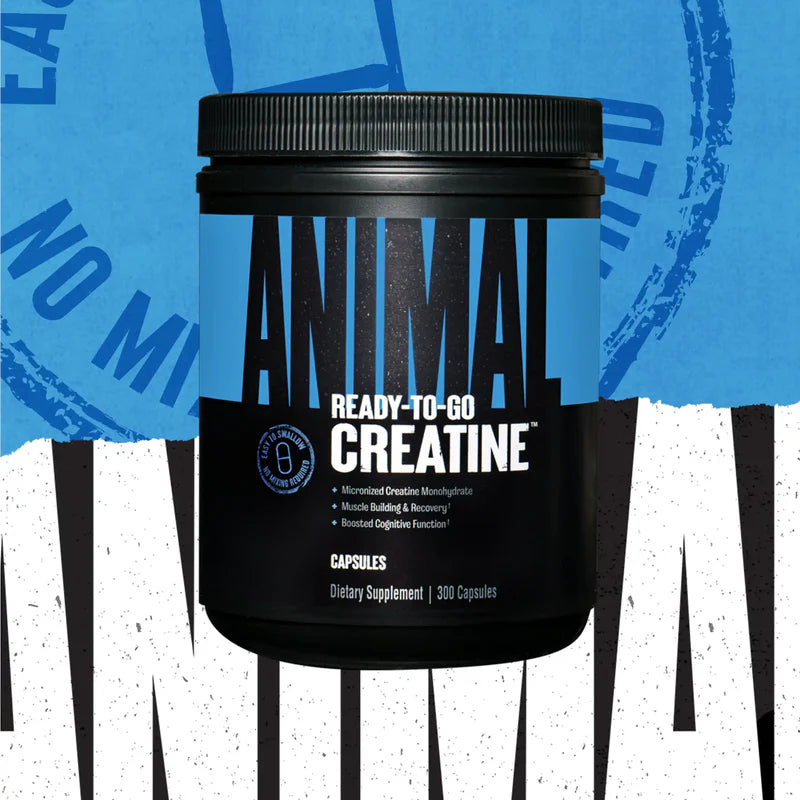 Animal Creatine Capsules supplement voor kracht en power