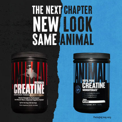 Animal Creatine Monohydrate 500g for power and performance