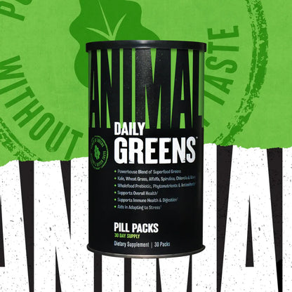 Animal Daily Greens superfood supplement powder