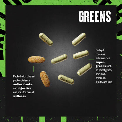 Animal Daily Greens digestive and immune support benefits