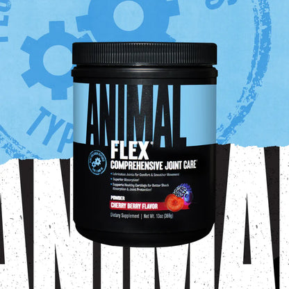 Animal Flex Powder cherry flavor joint support supplement
