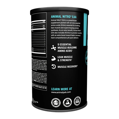 Animal Nitro sachets d'entraînement pour synthèse protéique musculaire