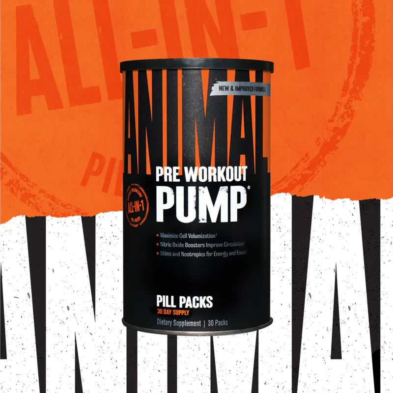 Animal Pump pre-workout trainingspakketten