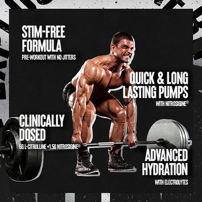 Animal Pump Non-Stim ingrédients arginine, citrulline et oxyde nitrique