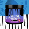 Animal Creatine Chews druivensmaak kauwbare creatine tabletten