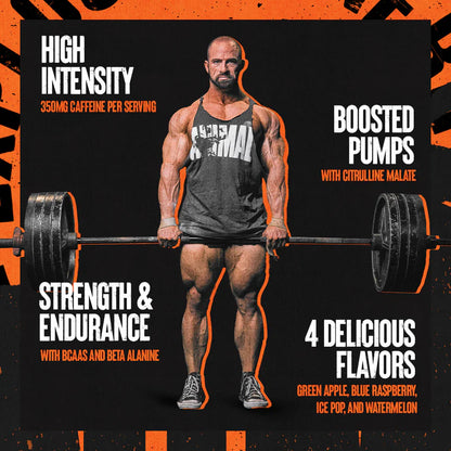 Animal Fury pre-workout that boosts energy focus and performance