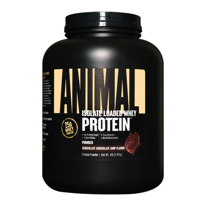 Animal IsoWhey Protein czekoladowy 2,27kg – alternatywne ujęcie opakowania