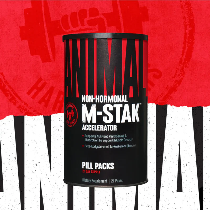 Animal M-Stak natuurlijke anabole trainingspakketten