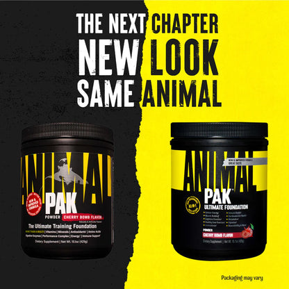 Animal Pak Powder nouveau design formule nutrition complète