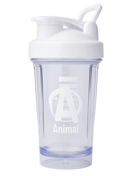 Animal – biały shaker, butelka treningowa