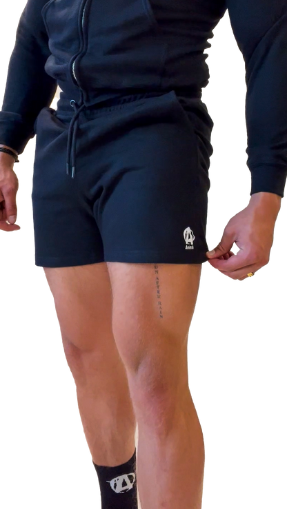 Animal Europe sweat shorts side profile view