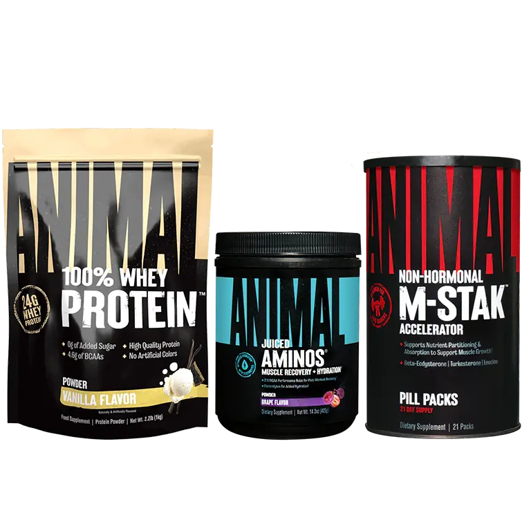 Animal Hard Gainers Stack supplementbundel voor massa-opbouw