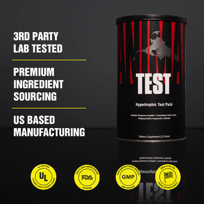 Animal Test – kompletny system wsparcia hormonalnego i mięśniowego